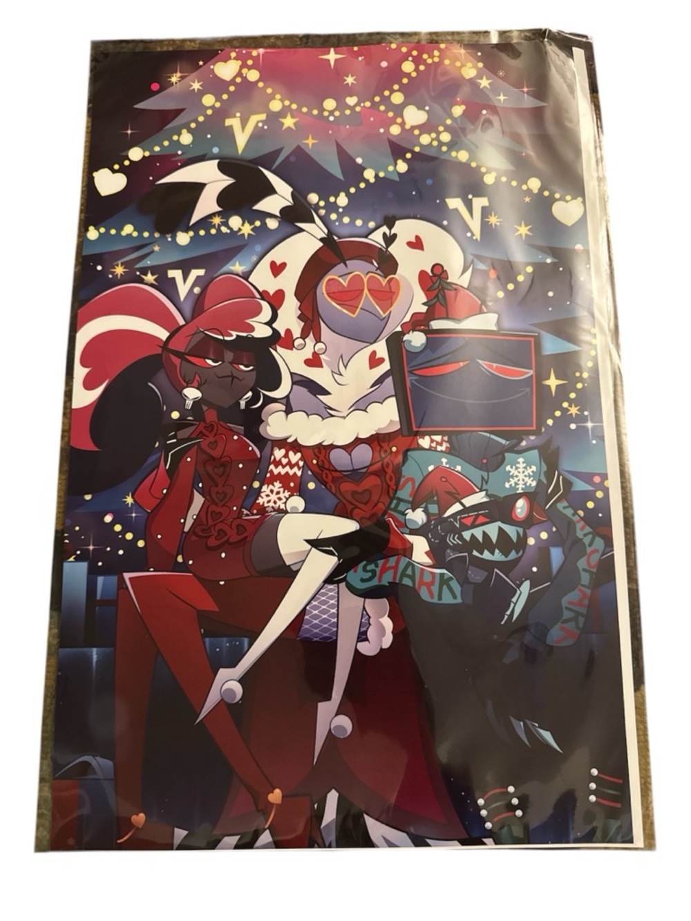 The Vees Christmas Poster